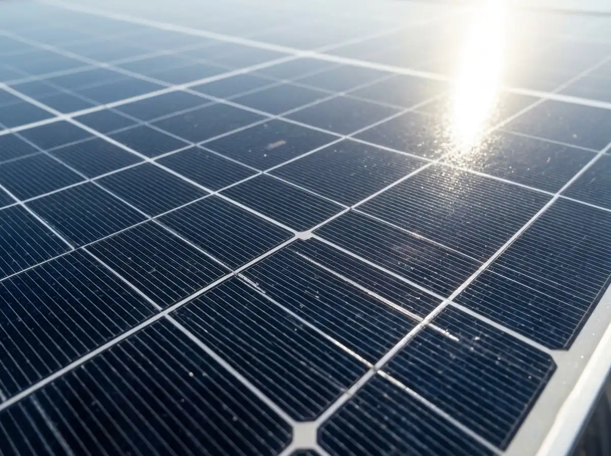 Solar panel efficiency measurement and cell performance in Guwahati