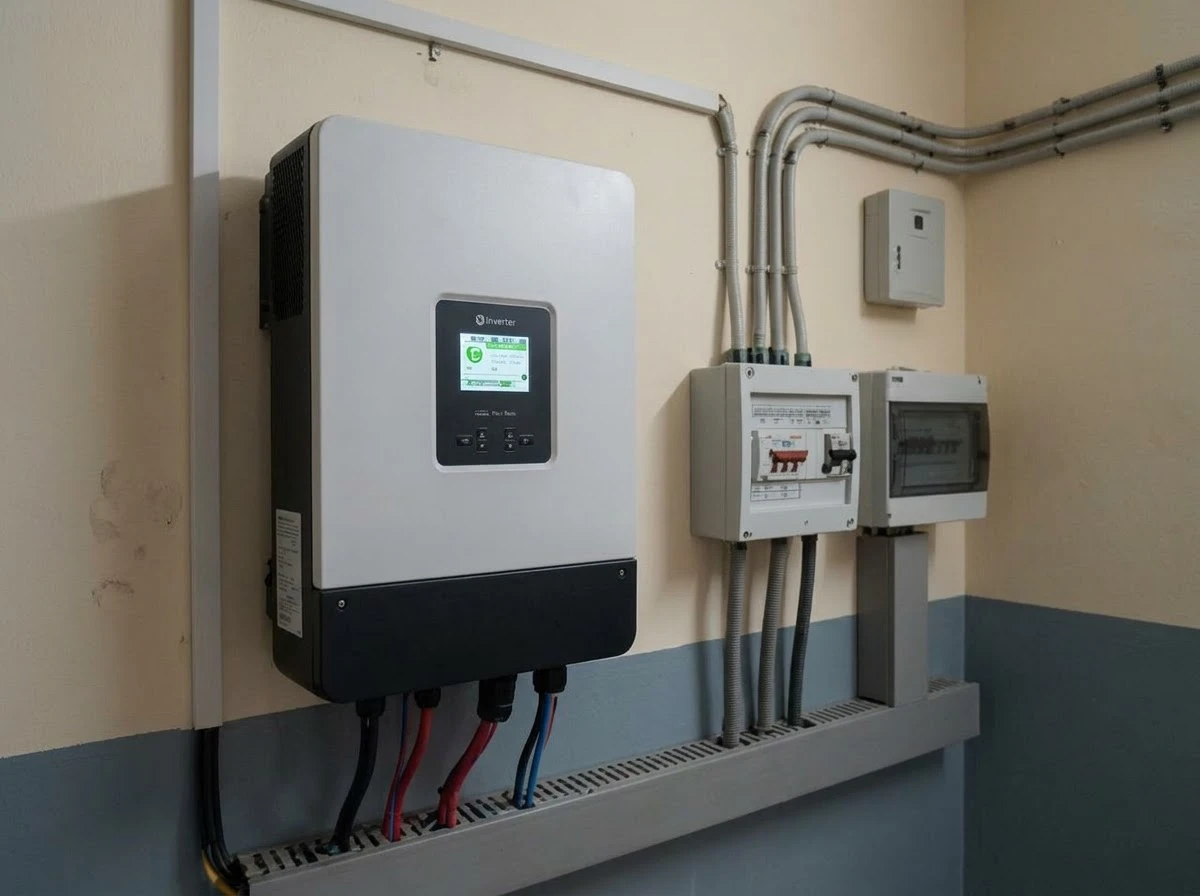 Three-phase on-grid MPPT string solar inverter for Assam rooftop solar