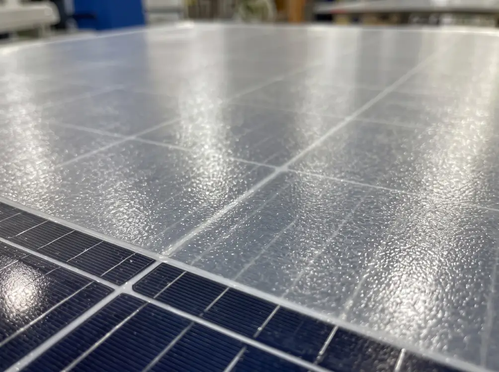 High-transmittance EVA encapsulant sheet for solar module encapsulation