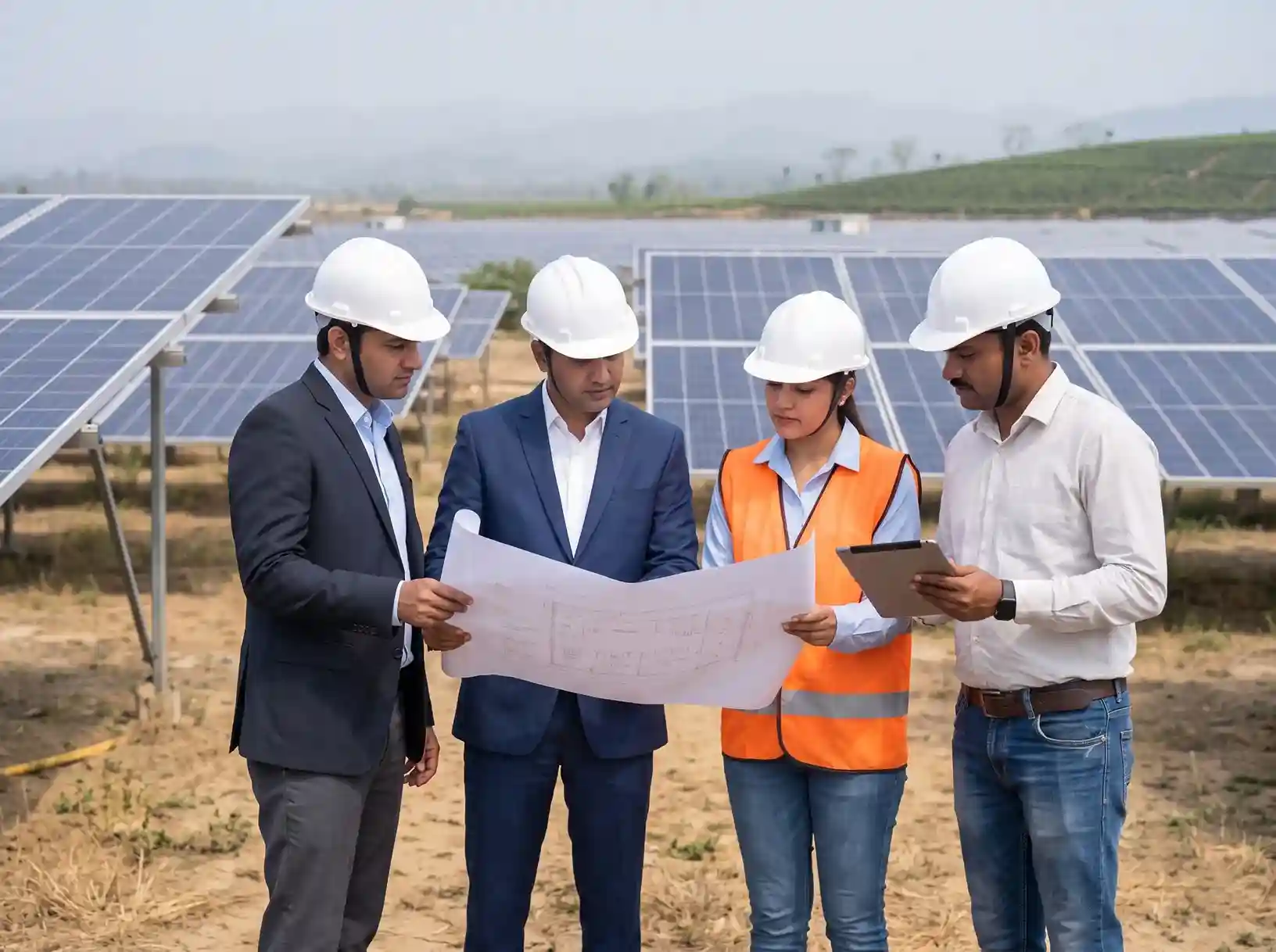 Turnkey solar EPC engineering, procurement and construction project delivery in Guwahati