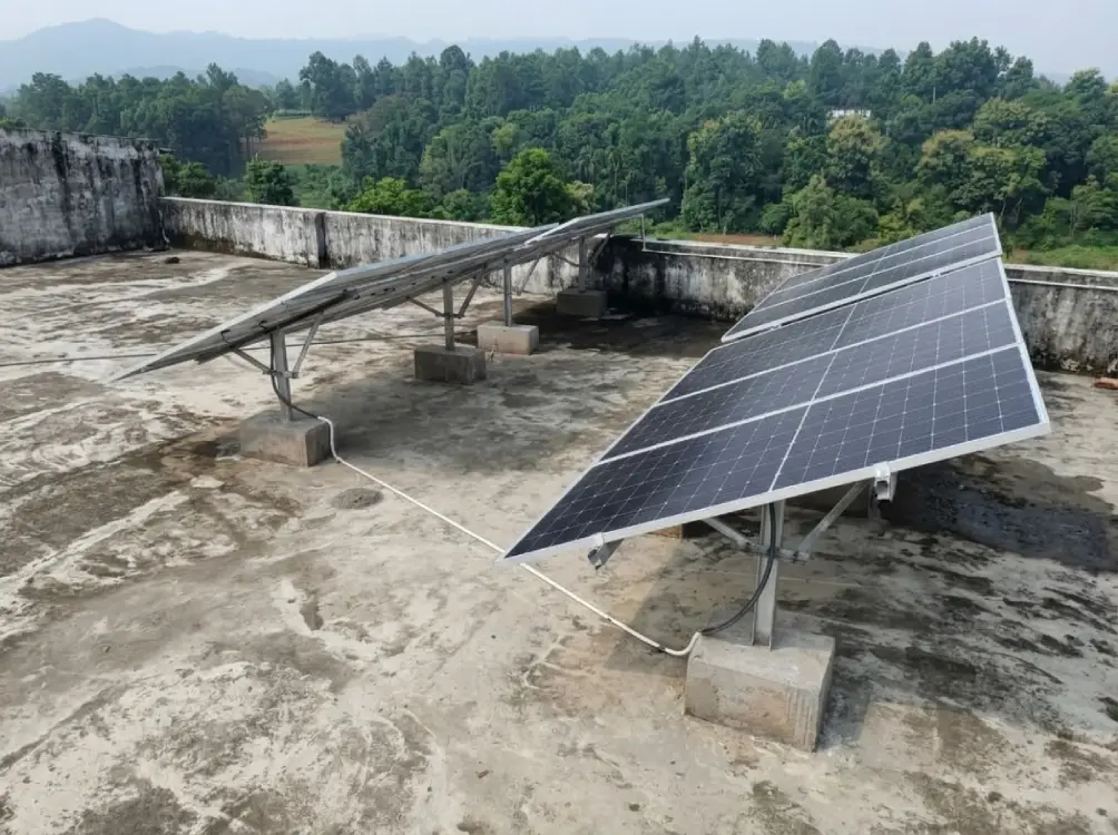 3 kW rooftop solar power system for homes in Assam