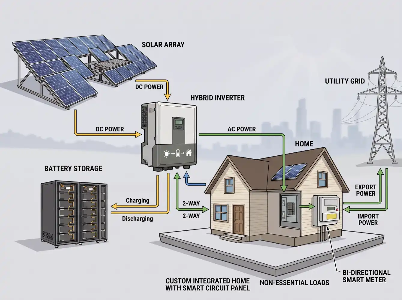 Custom engineered solar power system in Assam